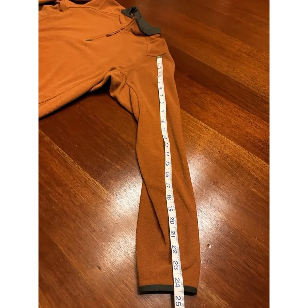 Arcteryx Quarter Zip Pullover Copper Brown